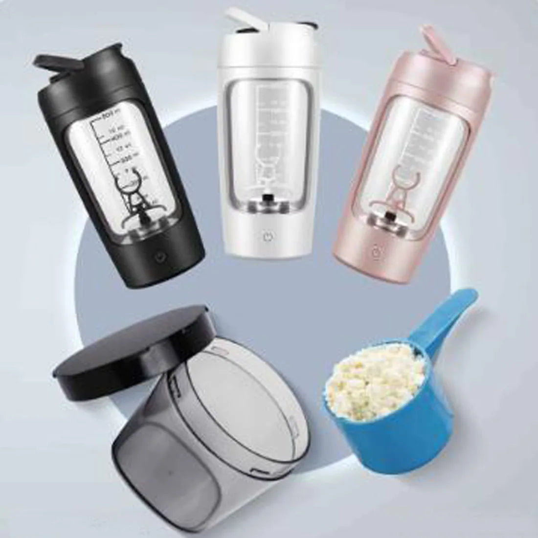 Electric Protein Shaker Bottle
